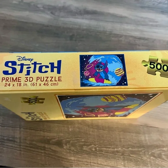 Disney Stitch Prime 3D Puzzle 500 Pieces – Excellent Condition - Picture 3 of 5